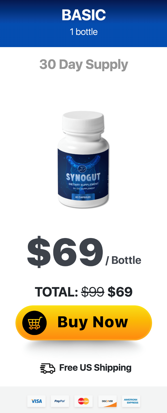SynoGut Buy 1 Bottle